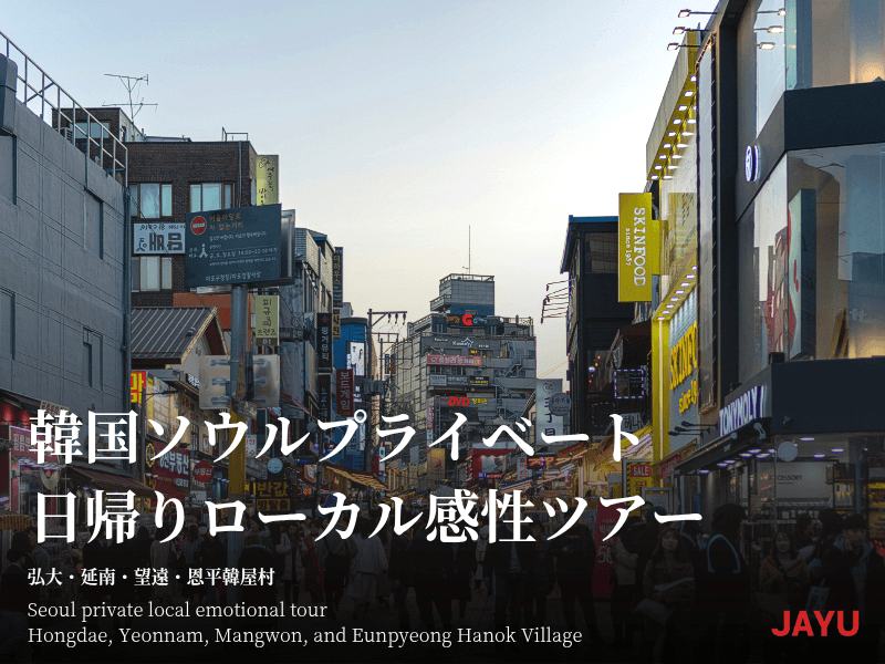 韓国ソウルカスタム日帰り ローカル感性ツアー